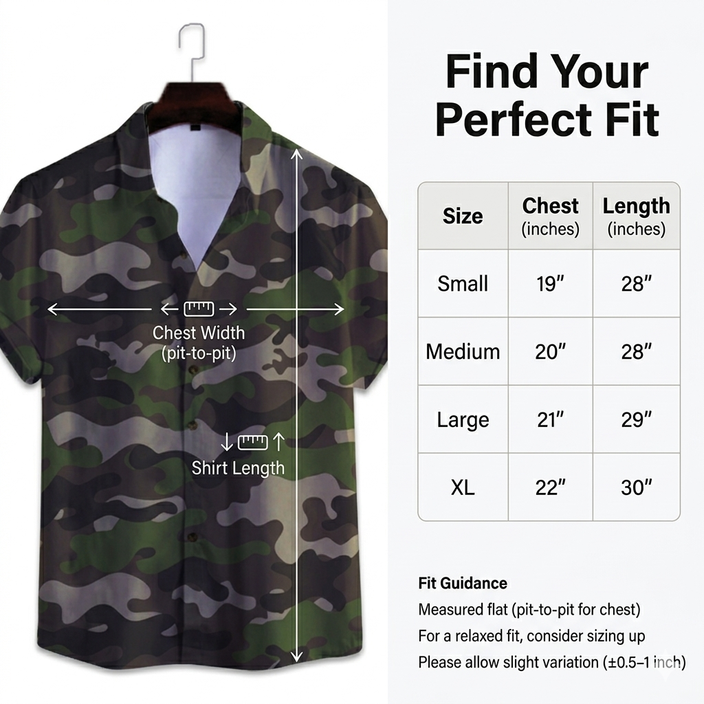 Army Camouflage Shirt