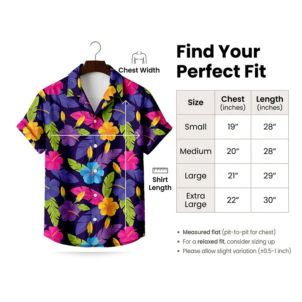 *Purple Leaves Shirt