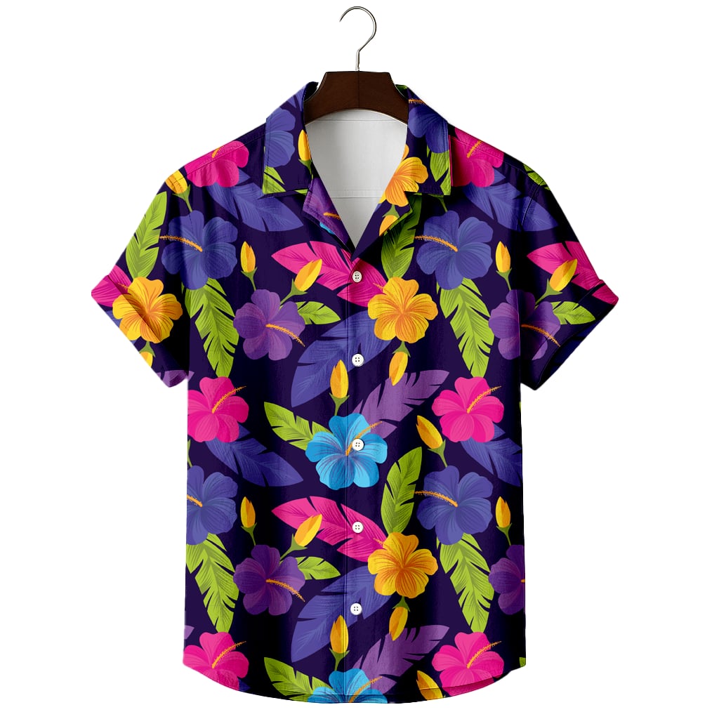* Purple Leaves Shirt