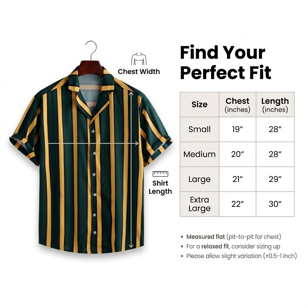 Green Stripes Shirt