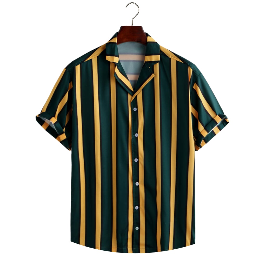 * Green Stripes Shirt