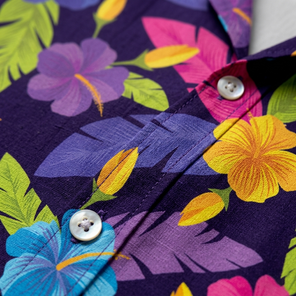 *Purple Leaves Shirt