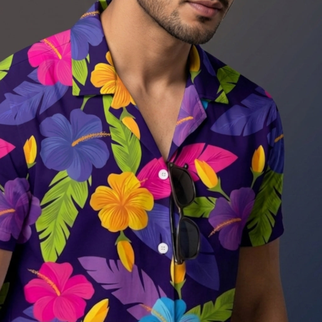 *Purple Leaves Shirt