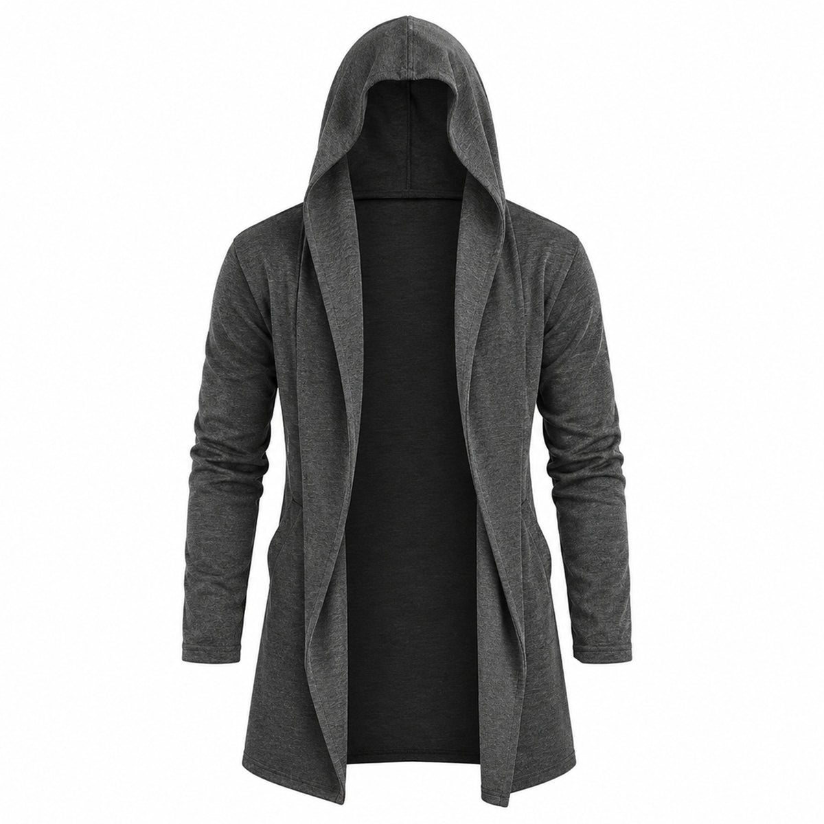 Charcoal Hooded Cardigan Co-Ord Set